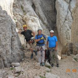 Mont Aiguille fin des rappels