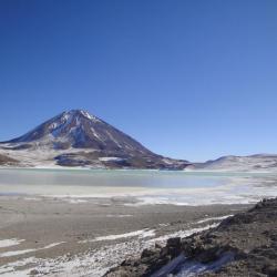 Laguna verde Licancabur Salar d'Uyuni Bolivie