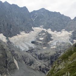 glacier en face de la montée à Adèle Planchard