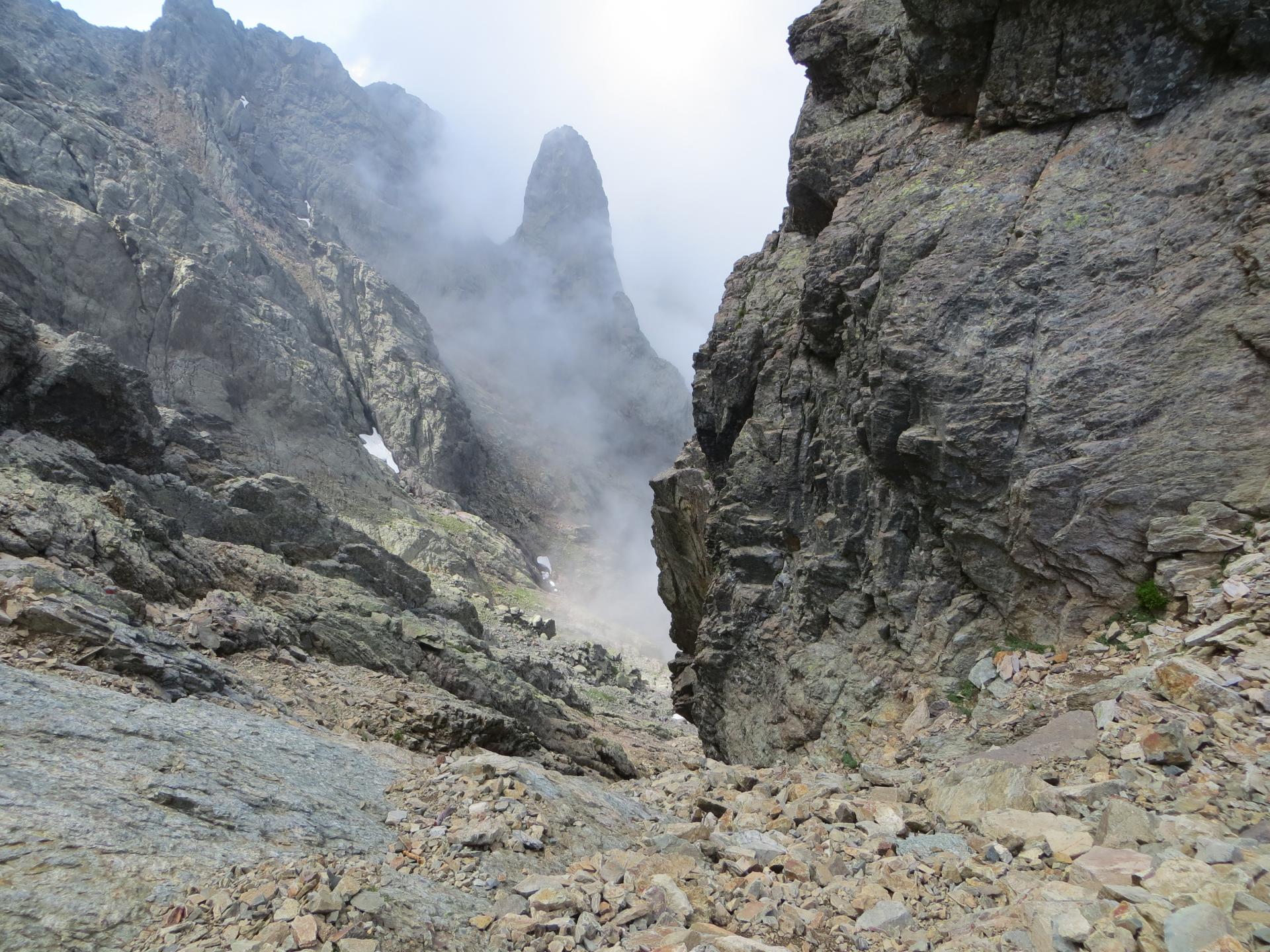 Corse GR20 cirque de la solitude