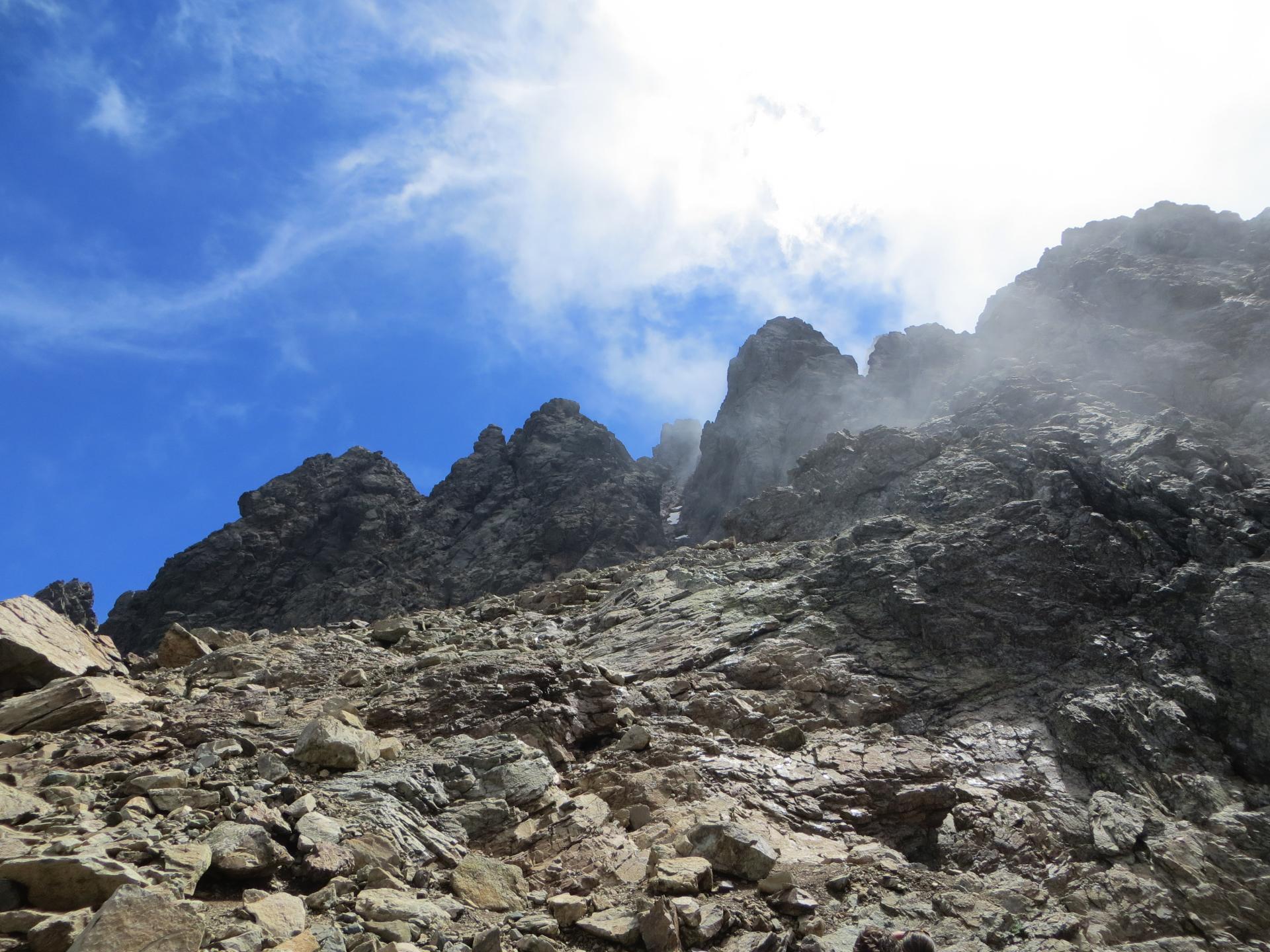 Corse GR20 cirque de la solitude