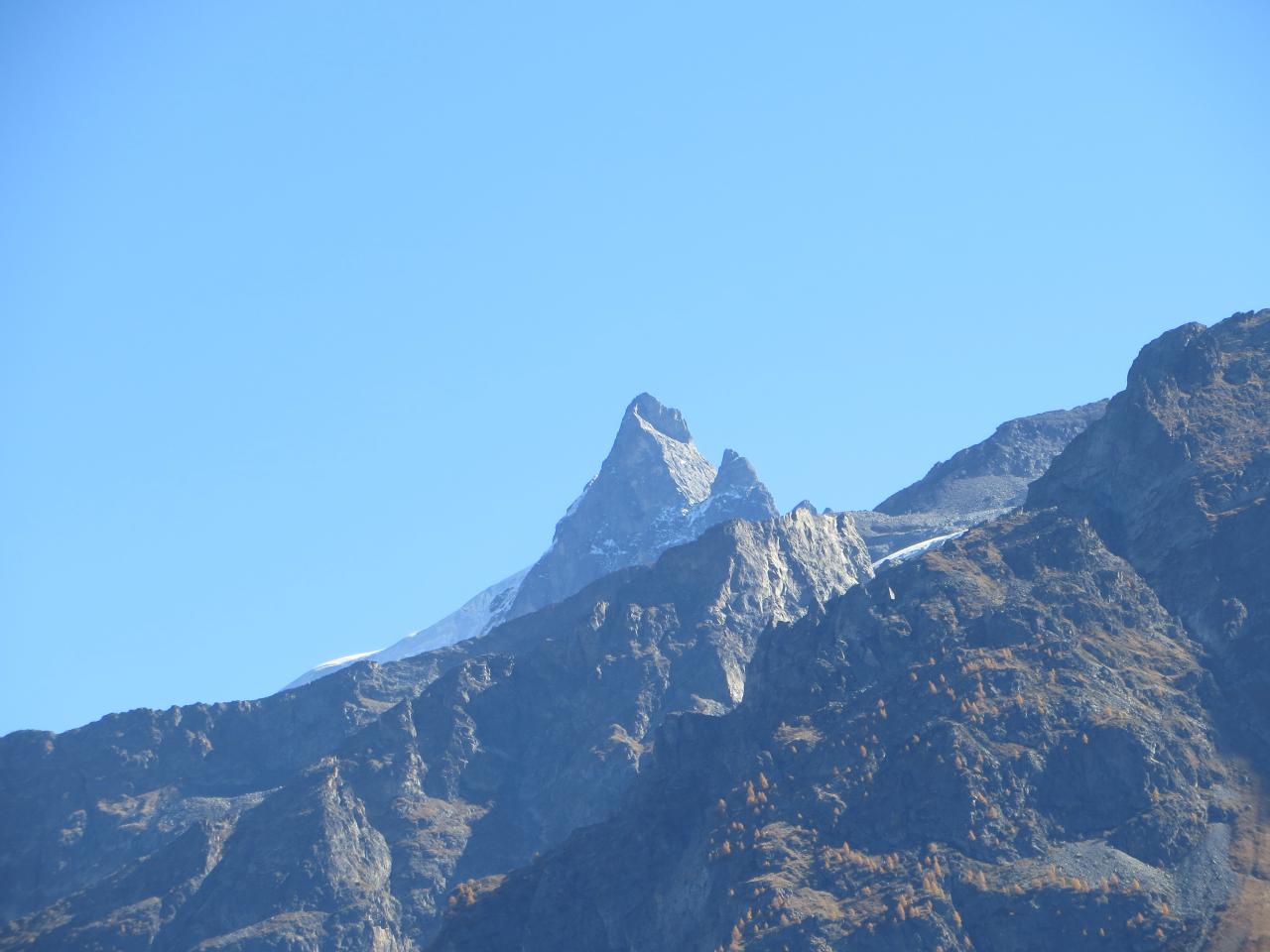 la Meije vue du refuge des Clôts