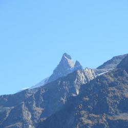 la Meije vue du refuge des Clôts