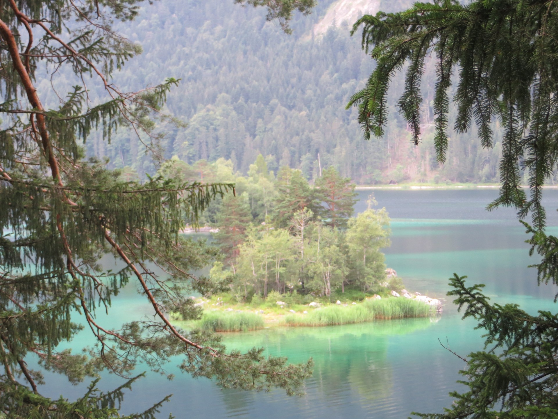 Tour du lac à Eibsee