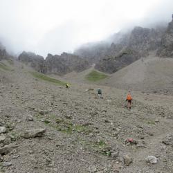 montée au col d'Eppzirlscharte