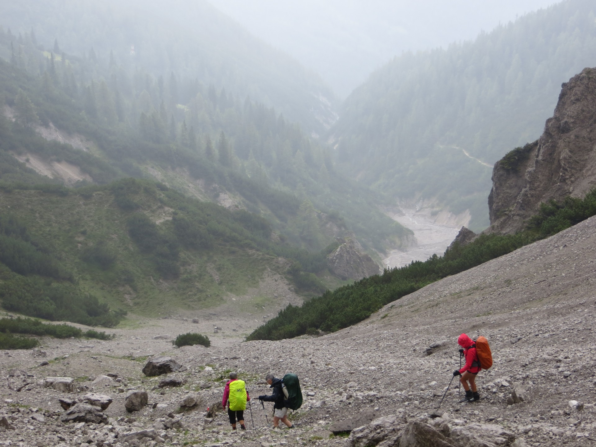 de l'autre coté du col d'Eppzirlscharte