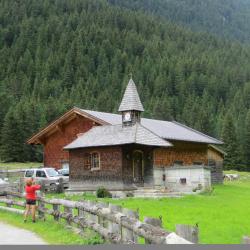 Eglise à coté du refuge Krimmltauernhaus
