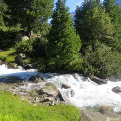 Autriche entre le refuge Tauernaus et l'Italie