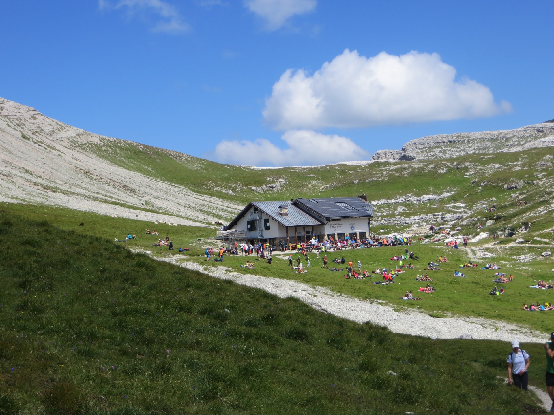 refuge Bozen Dolomites