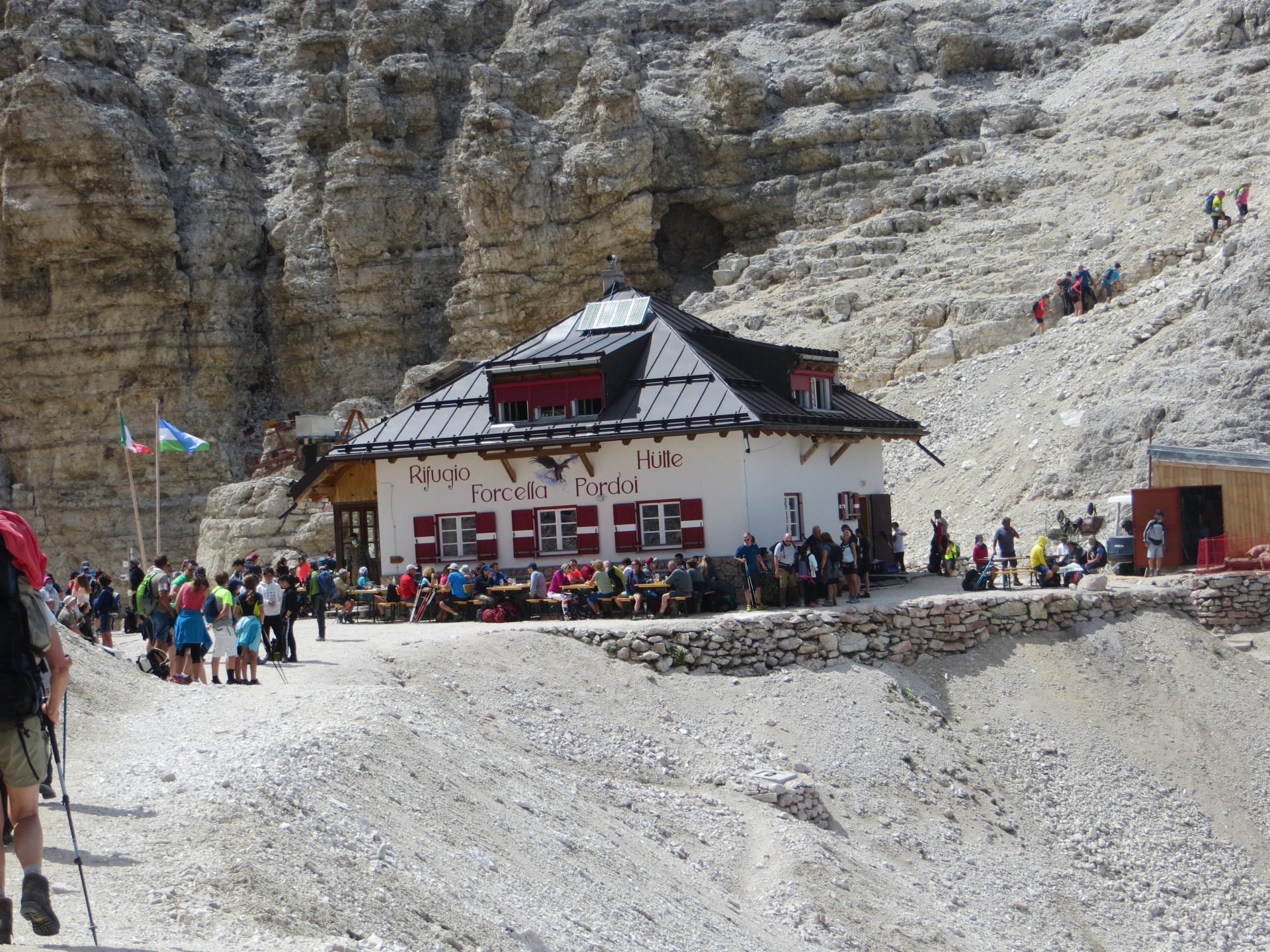 Refuge Focella Pordoi