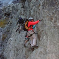 via ferrata de la pisse Oisans